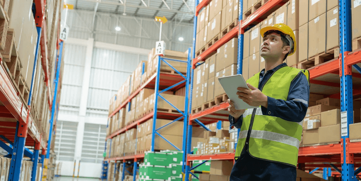 Warehouse safety compliance inspection